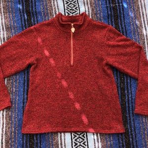 Coldwater Creek Womens Half Zip Fleece